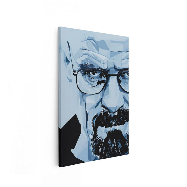 Canvas schilderij vooraanzicht Walter H. White uit Breaking Bad