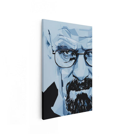 Canvas schilderij vooraanzicht Walter H. White uit Breaking Bad