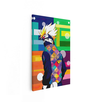 Canvas schilderij vooraanzicht Anime Hatake Kakashi uit Naruto