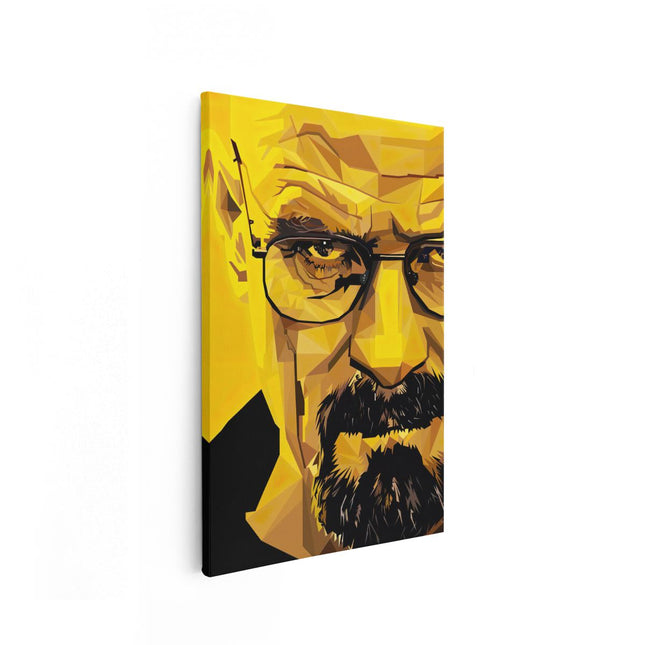 Canvas schilderij vooraanzicht Walter H. White uit Breaking Bad