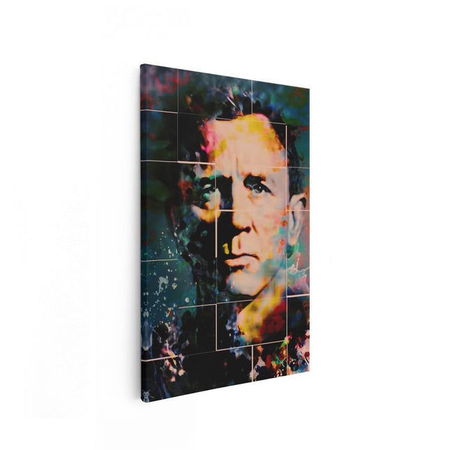Canvas schilderij vooraanzicht James Bond 007