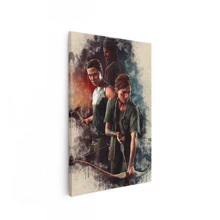 Canvas schilderij vooraanzicht Game The Last of Us