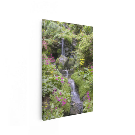 Canvas schilderij vooraanzicht Watertrappetje