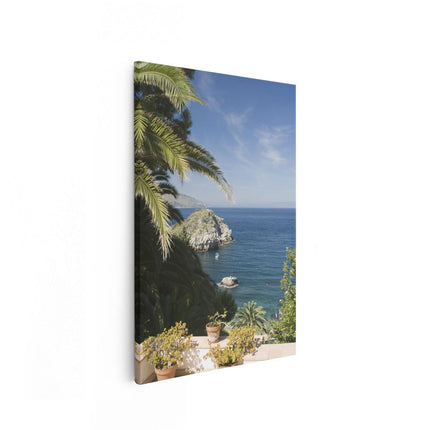 Canvas schilderij vooraanzicht Tropical
