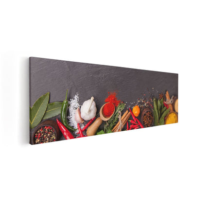 Canvas Schilderij Vooraanzicht Schilderij 
