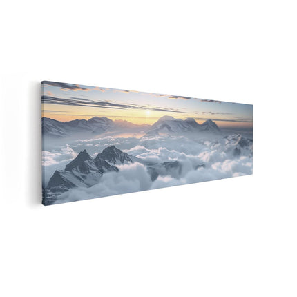 Canvas Schilderij Vooraanzicht Schilderij 