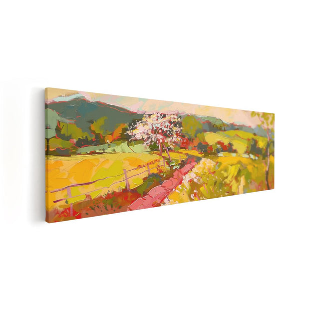 Canvas Schilderij Vooraanzicht Schilderij 