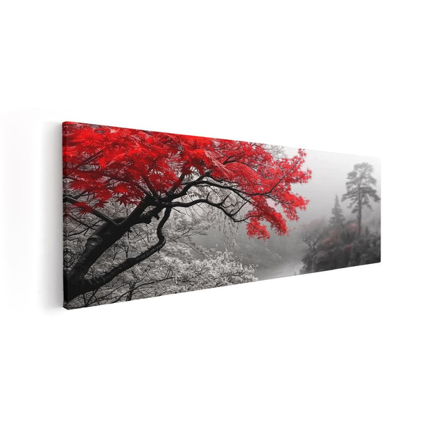 Canvas Schilderij Vooraanzicht Schilderij 