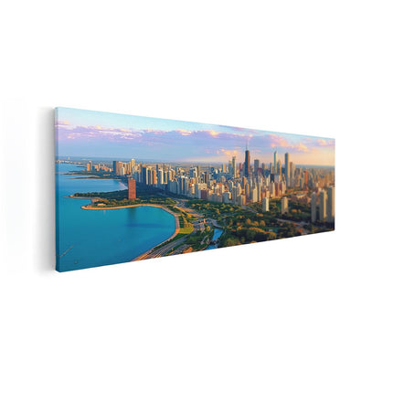 Canvas Schilderij Vooraanzicht Schilderij 