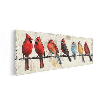 Canvas Schilderij Vooraanzicht Schilderij 