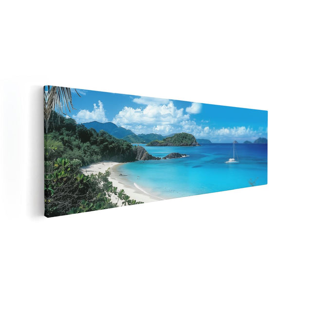 Canvas Schilderij Vooraanzicht Schilderij 