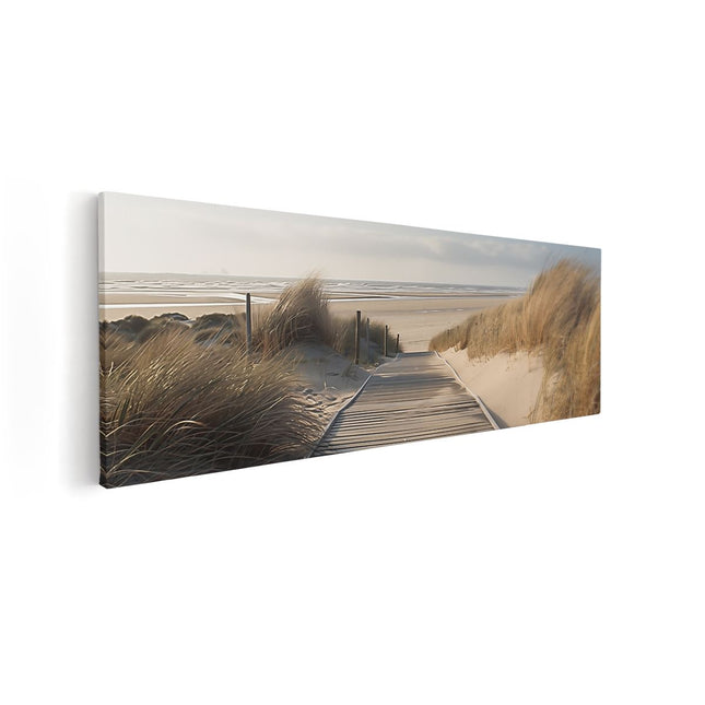 Canvas Schilderij Vooraanzicht Schilderij 
