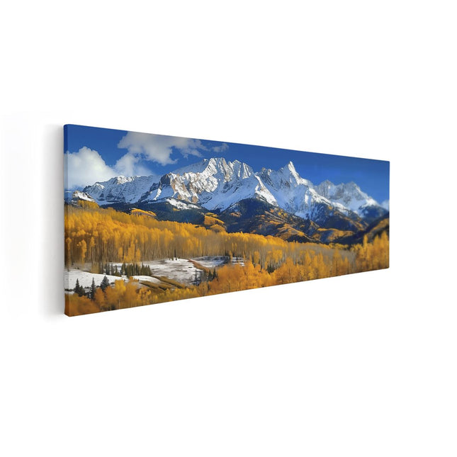 Canvas Schilderij Vooraanzicht Schilderij 