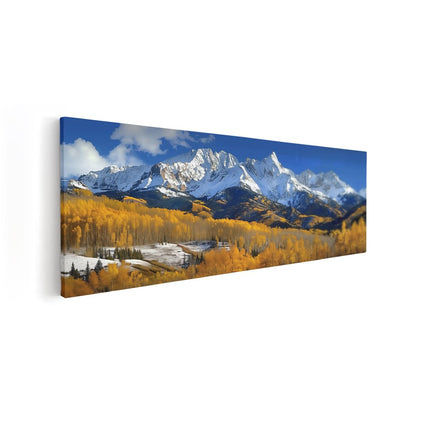 Canvas Schilderij Vooraanzicht Schilderij 