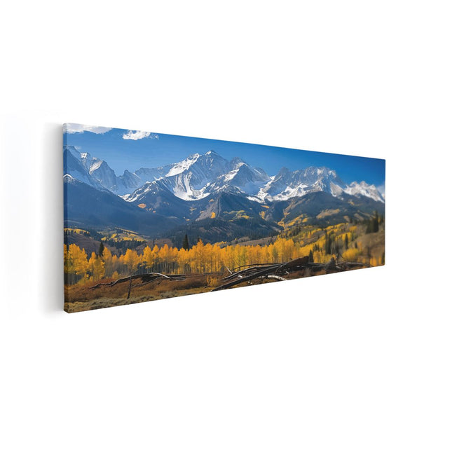 Canvas Schilderij Vooraanzicht Schilderij 