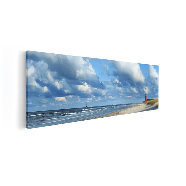 Canvas Schilderij Vooraanzicht Schilderij 