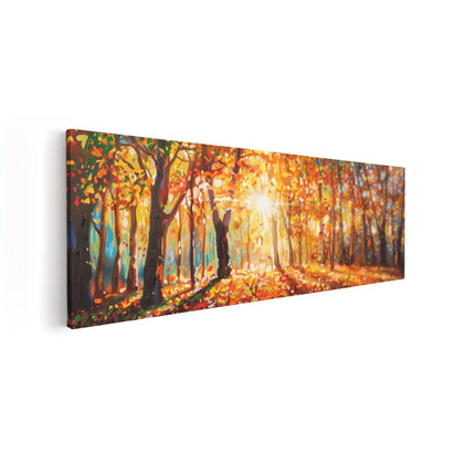 Canvas Schilderij Vooraanzicht Schilderij 