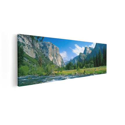 Canvas Schilderij Vooraanzicht Schilderij 