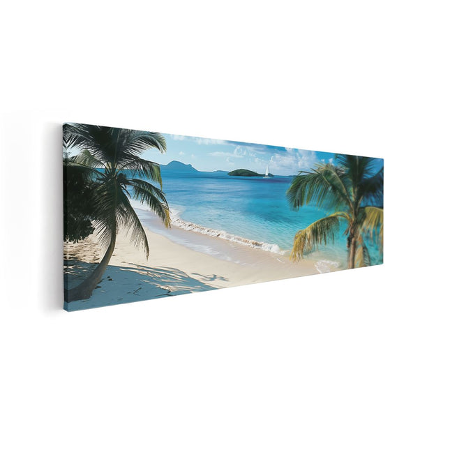 Canvas Schilderij Vooraanzicht Schilderij 