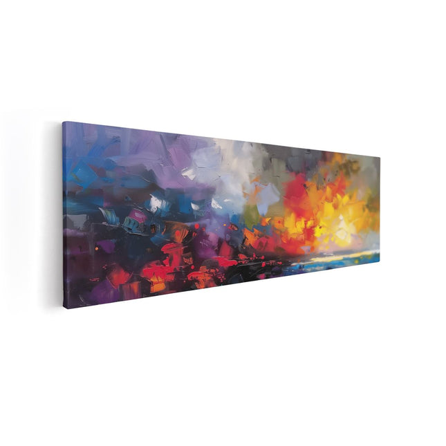 Canvas Schilderij Vooraanzicht Schilderij 