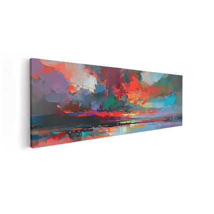 Canvas Schilderij Vooraanzicht Schilderij 