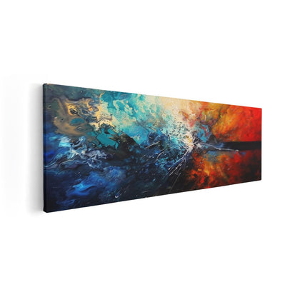 Canvas Schilderij Vooraanzicht Schilderij 