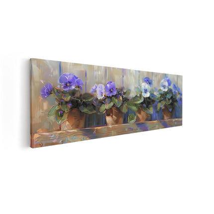 Canvas Schilderij Vooraanzicht Schilderij 
