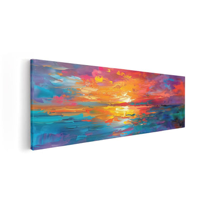 Canvas Schilderij Vooraanzicht Schilderij 