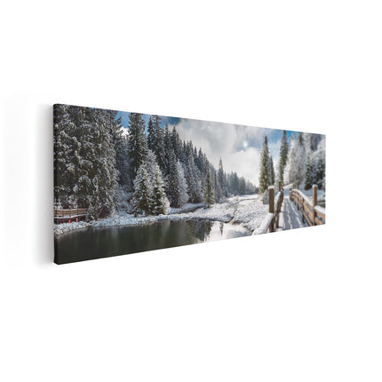 Canvas Schilderij Vooraanzicht Schilderij 