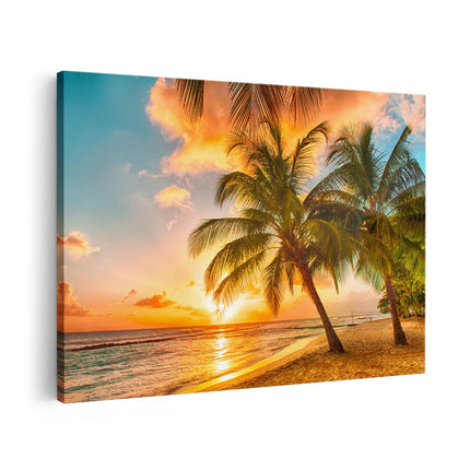 Canvas schilderij vooraanzicht Summer Night
