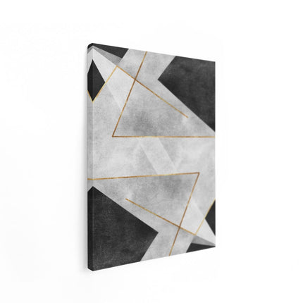 Canvas Schilderij Staand Abstracte Kunst Bobo Art