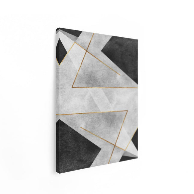 Canvas Schilderij Staand Abstracte Kunst Bobo Art