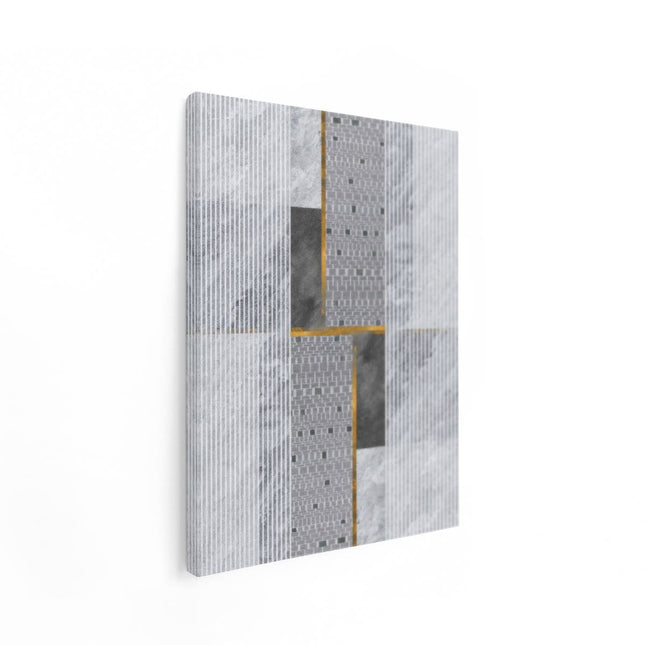 Canvas Schilderij Staand Abstracte Kunst Bobo Art
