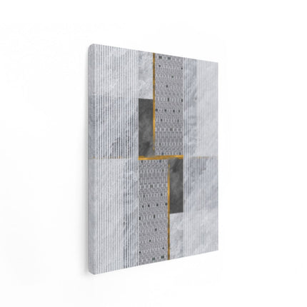 Canvas Schilderij Staand Abstracte Kunst Bobo Art