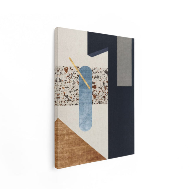 Canvas Schilderij Staand Abstracte Kunst Bobo Art