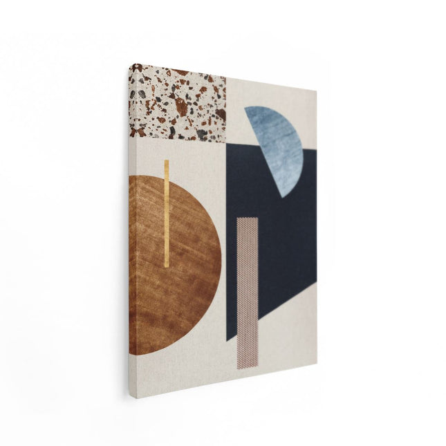 Canvas Schilderij Staand Abstracte Kunst Bobo Art