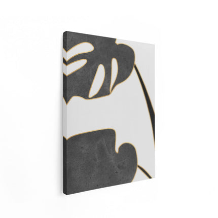 Canvas Schilderij Staand Abstracte Kunst Bobo Art