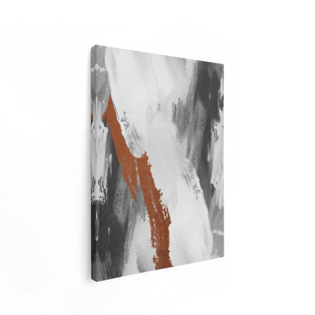 Canvas Schilderij Staand Abstracte Kunst Verf