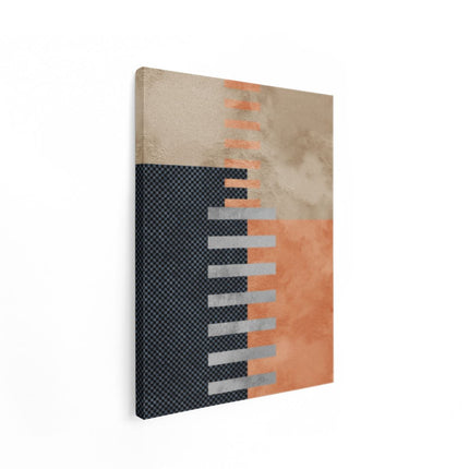 Canvas Schilderij Staand Abstracte Kunst