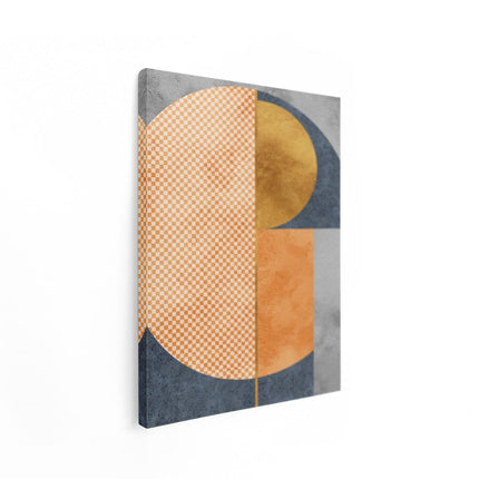Canvas Schilderij Staand Abstracte Kunst