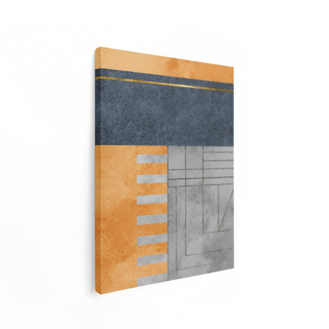 Canvas Schilderij Staand Abstracte Kunst