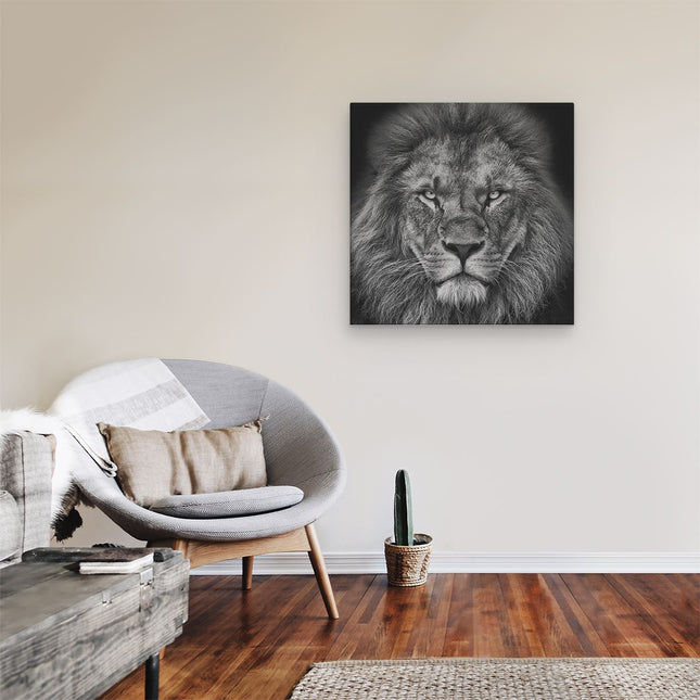Canvas schilderij kamer Leeuw - Leeuwenkop