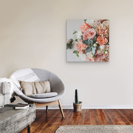 Canvas schilderij kamer Bloemen In Vaas - Boeket