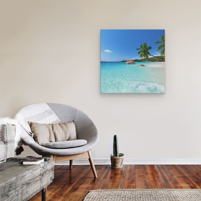 Canvas schilderij kamer Tropisch Strand En Zee 