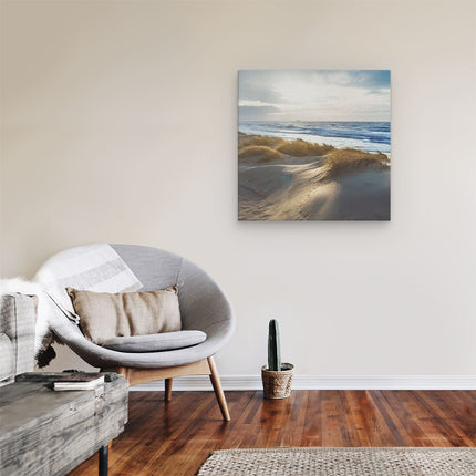 Canvas schilderij kamer Duinen En Zee 