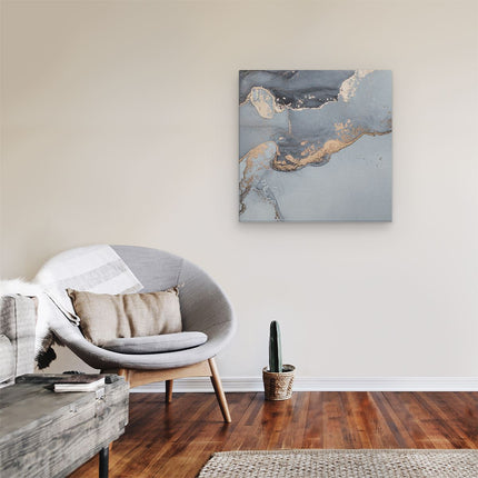 Canvas schilderij kamer Abstracte Kunst Grijs Marmer