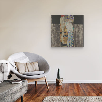 Canvas schilderij kamer De Drie Levensfasen van de Vrouw - Gustav Klimt