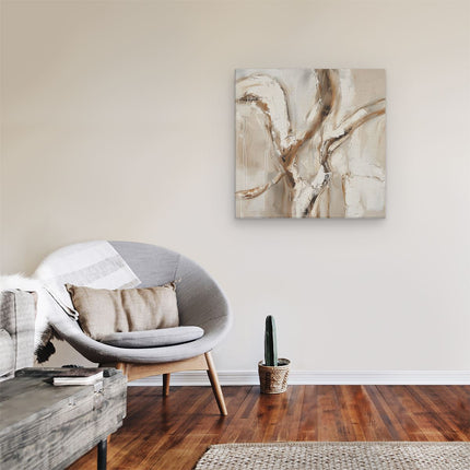 Canvas schilderij kamer Abstract Kunstwerk van een Boom