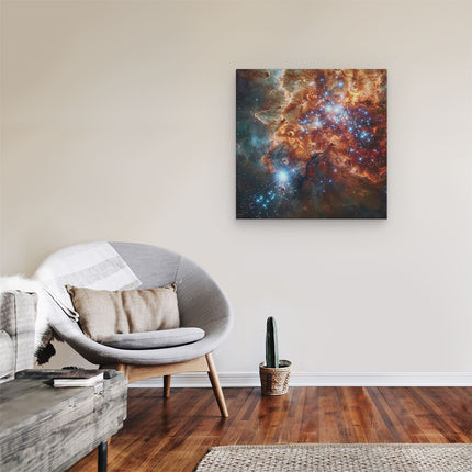 Canvas schilderij kamer De Nevel is Vol Sterren