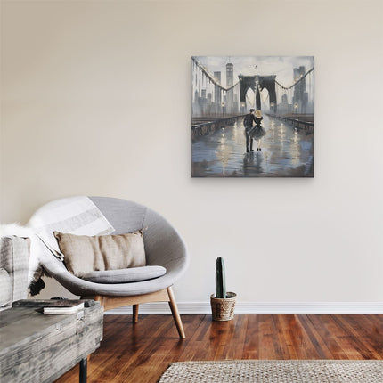Canvas schilderij kamer Brooklyn Brug Brooklyn Brug Brooklyn Brug Brooklyn Brug Brooklyn Brug Brooklyn Brug
